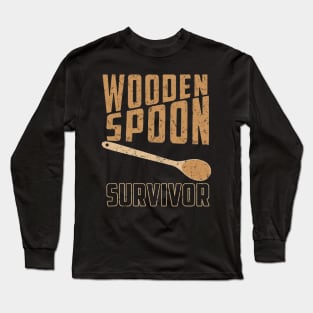 Wooden Spoon Survivor _ Vintage Long Sleeve T-Shirt